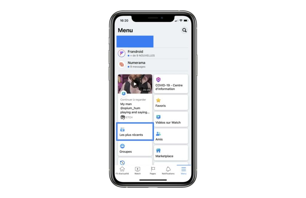 Facebook les plus récents Facebook les plus récents