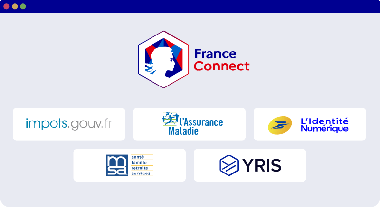 La plateforme France Connect offre un accès à de nombreux comptes. // Source : France Connect La plateforme France Connect offre un accès à de nombreux comptes. // Source : France Connect