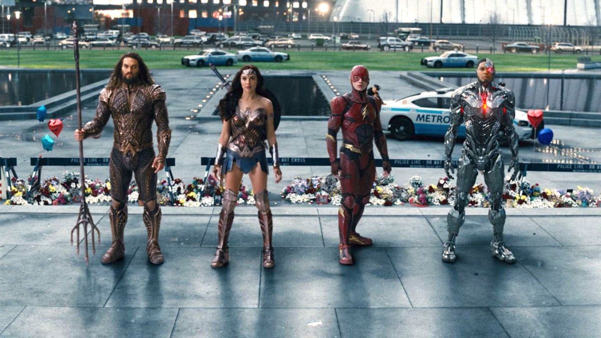 4 super-héros de Justice League // Source : Warner Bros. 4 super-héros de Justice League // Source : Warner Bros.