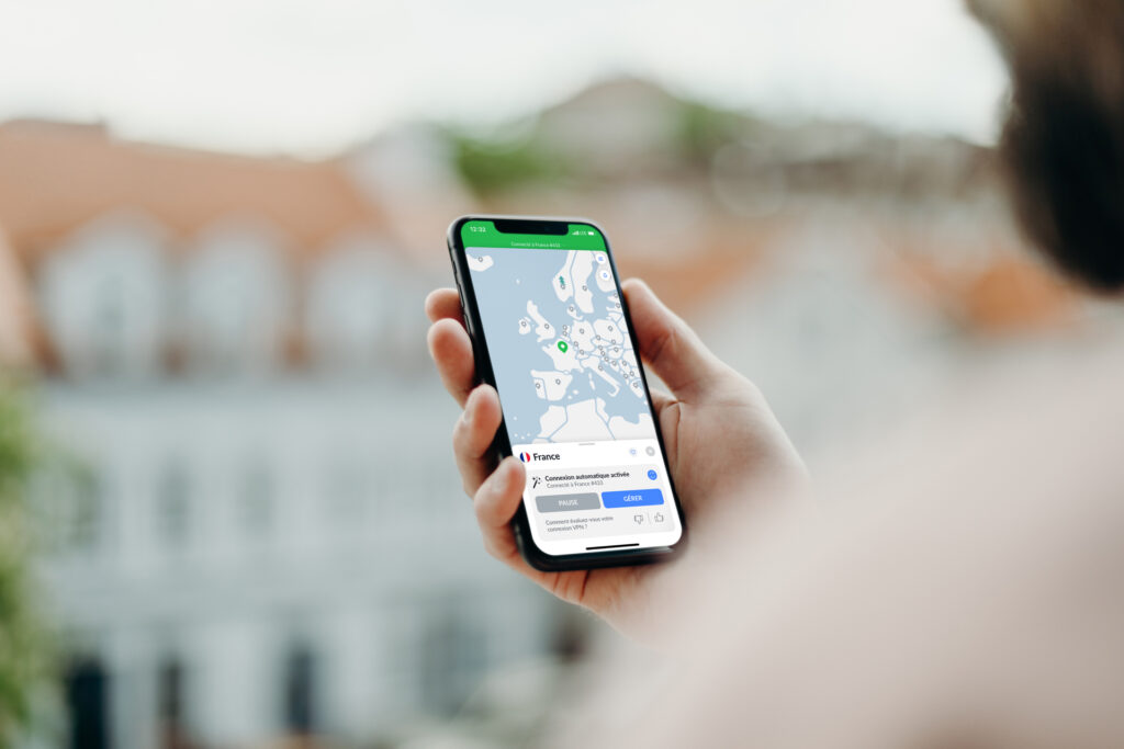 L'application NordVPN // Source : NordVPN L'application NordVPN // Source : NordVPN