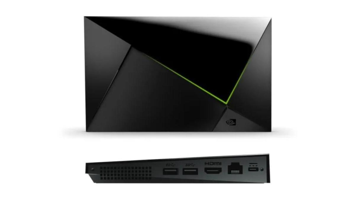 Nvidia Shiel TV Pro 2019 face et connectique Nvidia Shiel TV Pro 2019 face et connectique