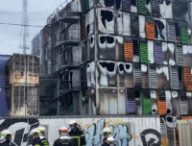 L'incendie d'OVH à Strasbourg // Source : StrasTV L'incendie d'OVH à Strasbourg // Source : StrasTV