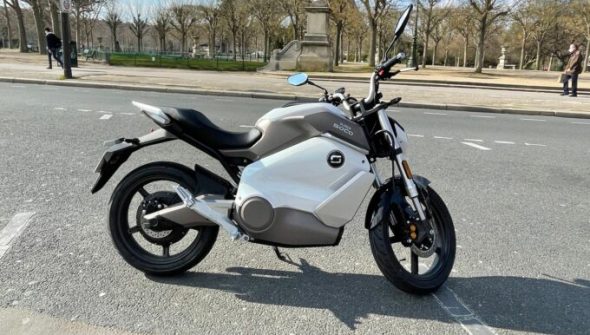 La nouvelle Street Hunter de Super Soco // Source : Numerama/MT