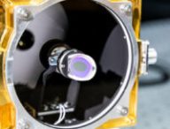 Tests sur l'instrument SuperCam. // Source : CNES/OLLIER Alexandre, 2019 (photo recadrée)