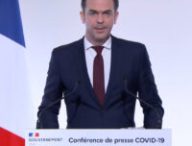 Olivier Véran le 18 mars 2021. // Source : Capture d'écran YouTube Gouvernement