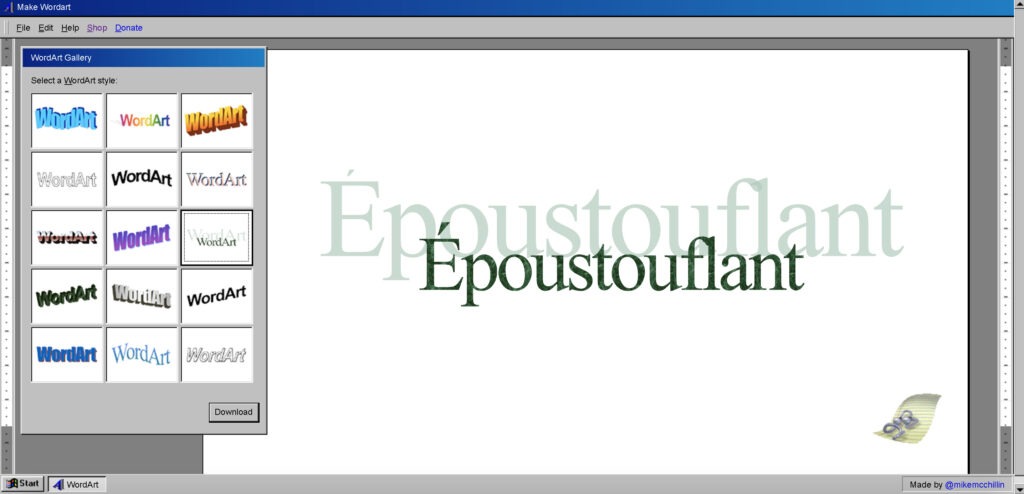 Le Word Art c'est génial // Source : MakeWordArt Le Word Art c'est génial // Source : MakeWordArt