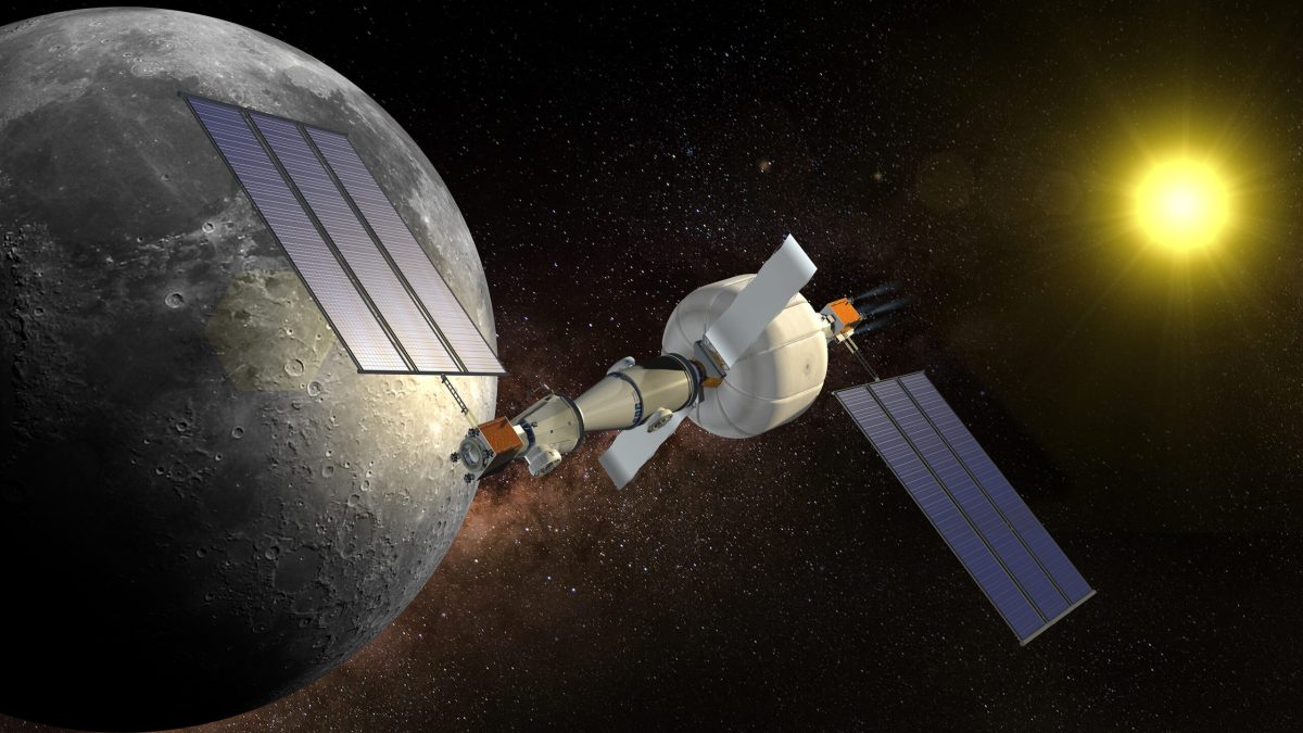 Habitat humain de longue durée, design et prototype pour NASA NextSTEP-2. // Source : SNC Habitat humain de longue durée, design et prototype pour NASA NextSTEP-2. // Source : SNC