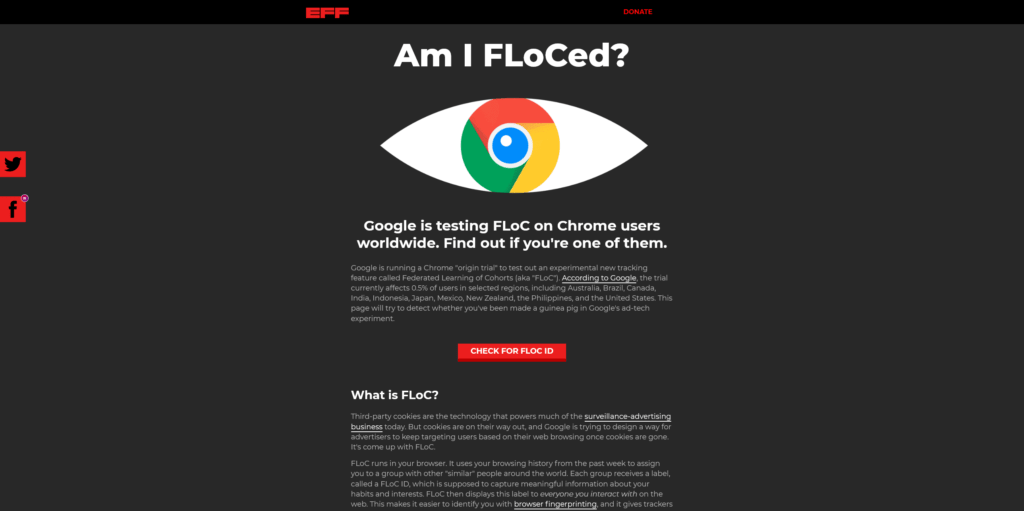 Am I FLoCed Am I FLoCed