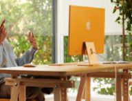 Les nouveaux iMac avec processeur M1 // Source : Capture d'écran Numerama