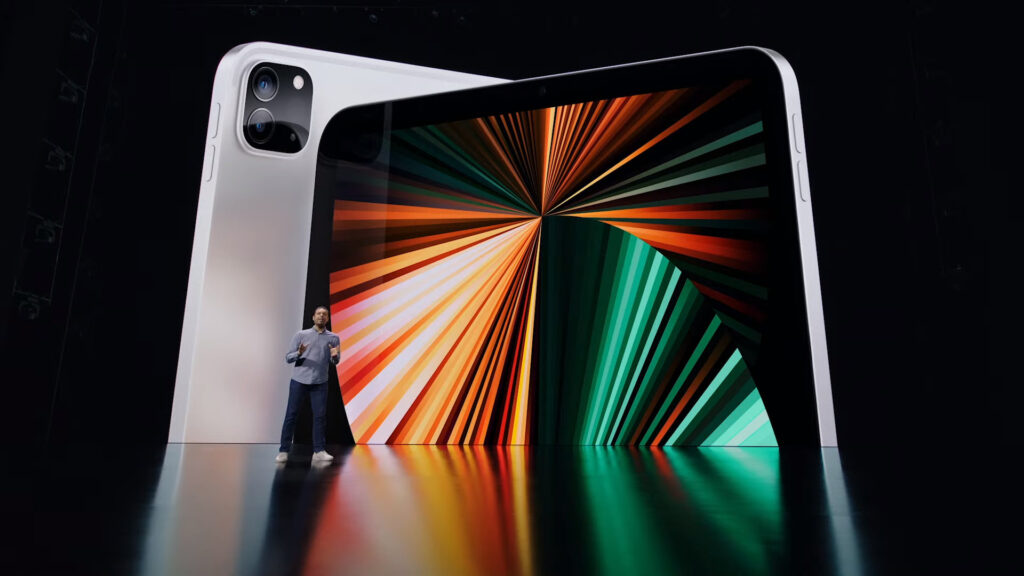 Le nouvel iPad Pro M1 // Source : Capture d'écran Numerama Le nouvel iPad Pro M1 // Source : Capture d'écran Numerama