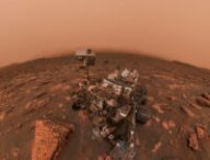 Curiosity sur Mars. // Source : Flickr/CC/Kevin Gill (photo recadrée)