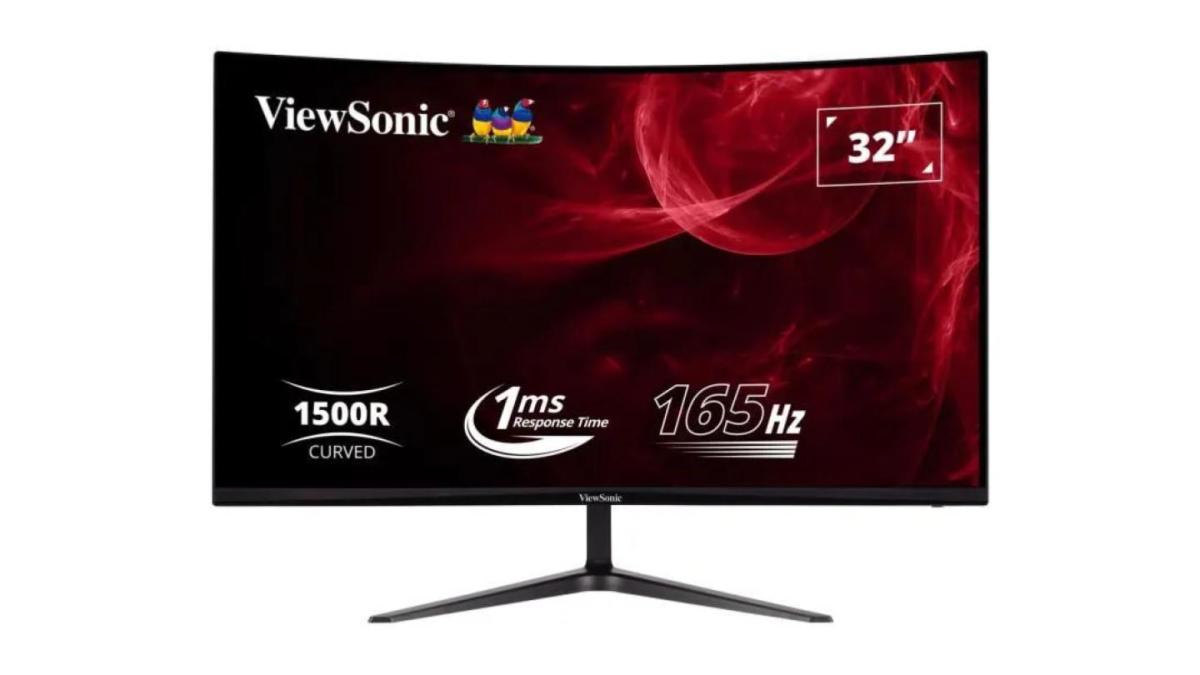 écran PC ViewSonic 32 pouces 1 ms et 165 Hz incurvé écran PC ViewSonic 32 pouces 1 ms et 165 Hz incurvé