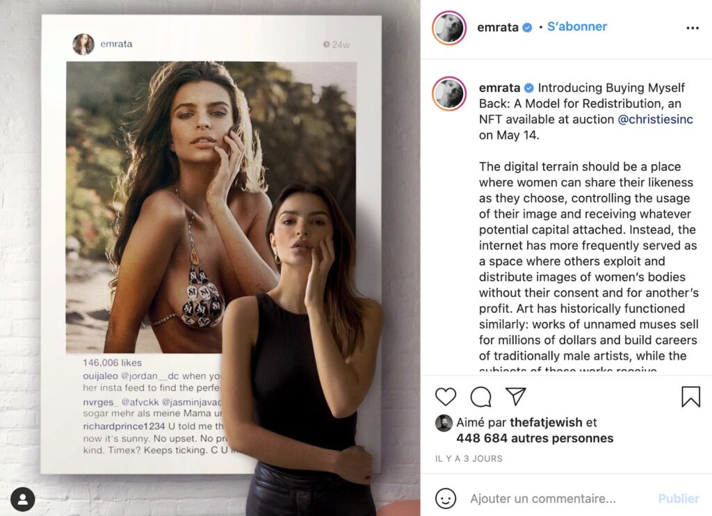 Source : Instagram/Emily Ratajkowski Source : Instagram/Emily Ratajkowski