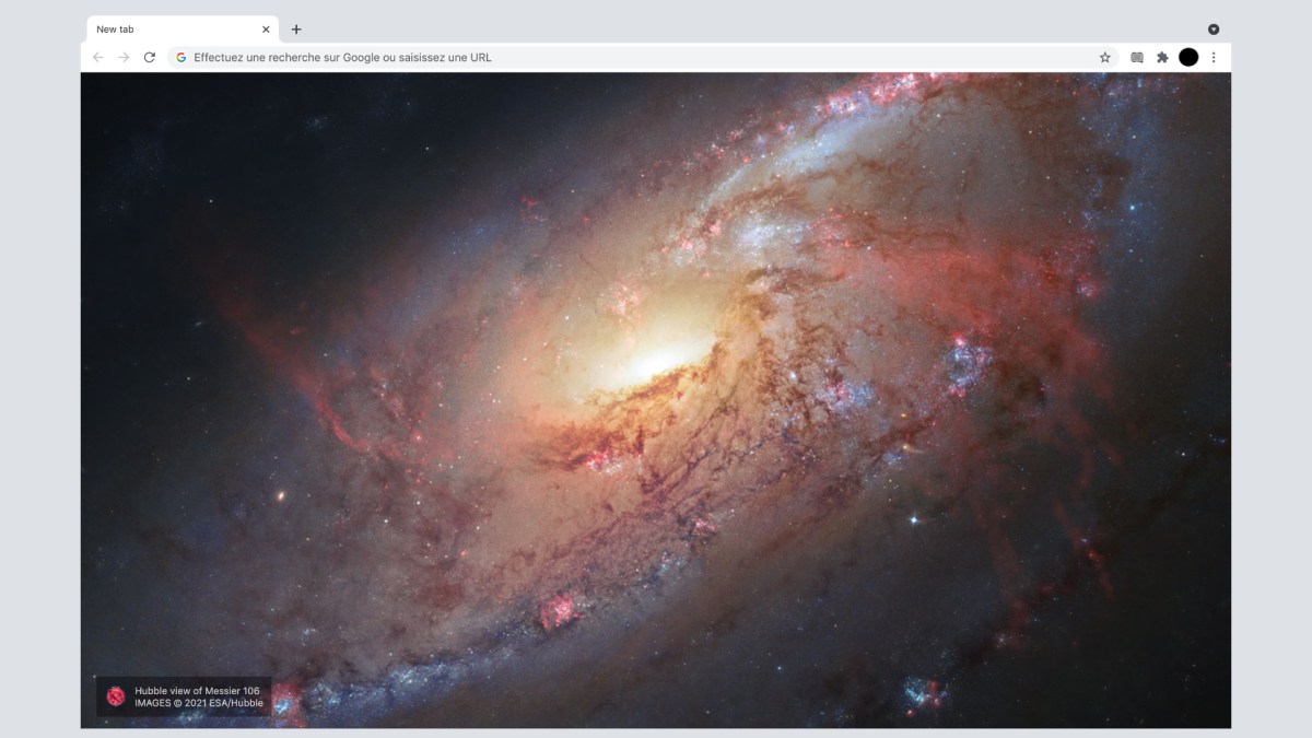 L'extension de l'ESA dans Chrome. // Source : Capture d'écran Navigateur Chrome L'extension de l'ESA dans Chrome. // Source : Capture d'écran Navigateur Chrome