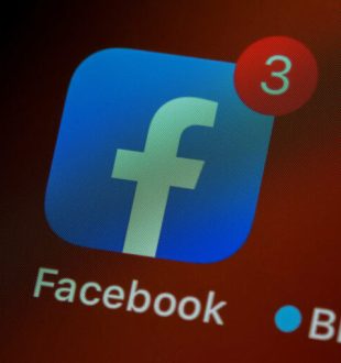 Facebook logo illustration