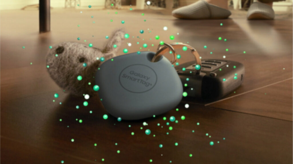 La balise Samsung comme celle d'Apple propose une vue en réalité augmentée pour retrouver vos objets // Source : Samsung