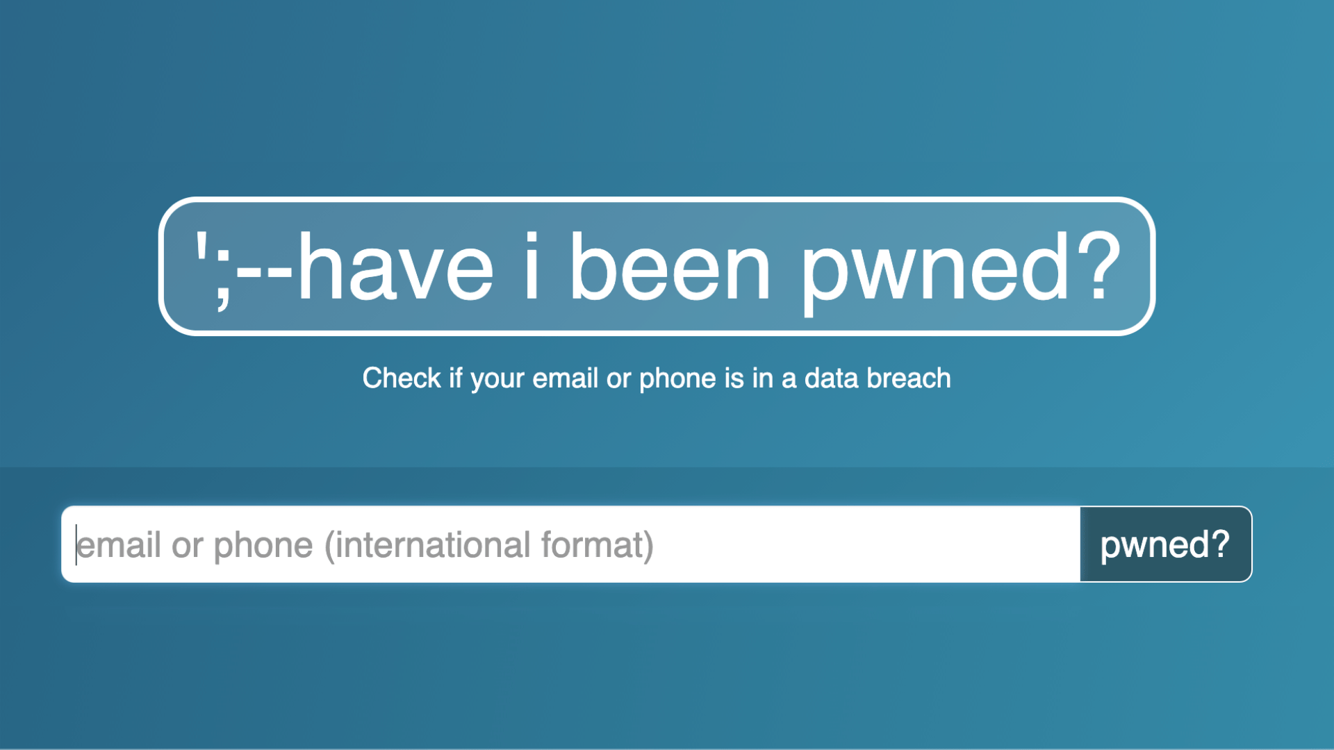Le site "have i been pwned" accueille désormais les numéros de téléphone // Source : haveibeenpwned Le site "have i been pwned" accueille désormais les numéros de téléphone // Source : haveibeenpwned
