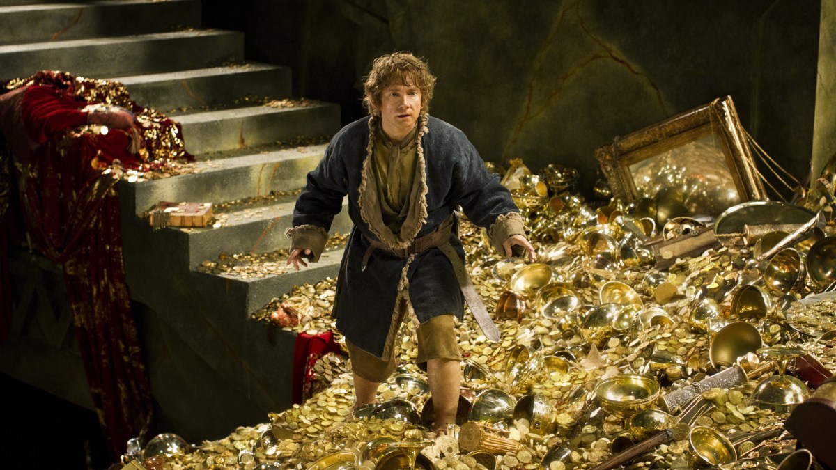 Le Hobbit, La désolation de Smaug. // Source : Warner Bros (photo recadrée) Le Hobbit, La désolation de Smaug. // Source : Warner Bros (photo recadrée)