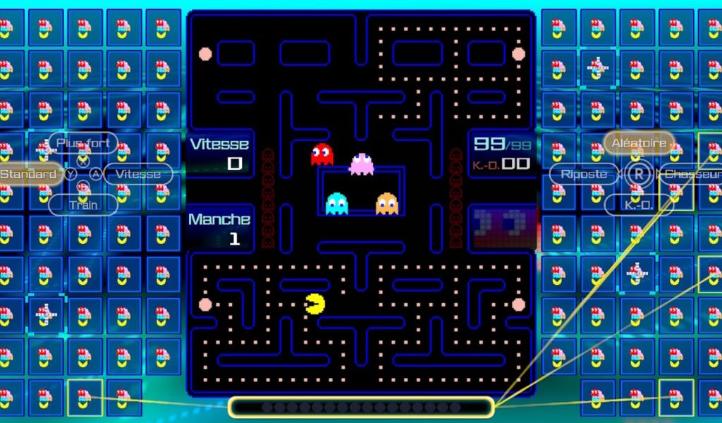 Pac-Man 99 // Source : Capture Nintendo Switch