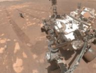 Perseverance et Ingenuity sur Mars. // Source : Flickr/CC/Kevin Gill (image recadrée)