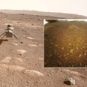 La première photo prise par Ingenuity sur Mars. // Source : Flickr/CC/Kevin Gill, NASA/JPL-Caltech, montage Numerama La première photo prise par Ingenuity sur Mars. // Source : Flickr/CC/Kevin Gill, NASA/JPL-Caltech, montage Numerama
