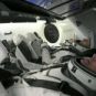 L'équipage installé. // Source : Nasa/SpaceX L'équipage installé. // Source : Nasa/SpaceX