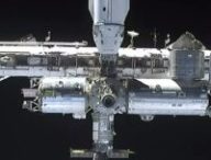 L'ISS vue de Crew Dragon // Source : Esa/Nasa L'ISS vue de Crew Dragon // Source : Esa/Nasa