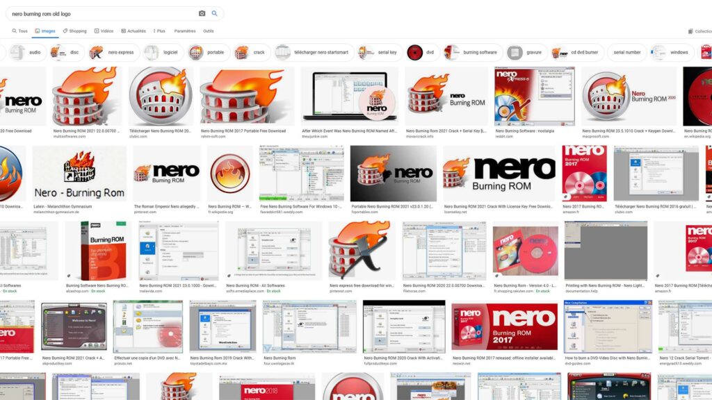 Nero Burning Rom old logo Nero Burning Rom old logo