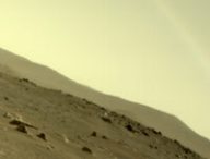 Une des photos prises par Perseverance sur Mars. // Source : NASA/JPL-Caltech (photo recadrée)