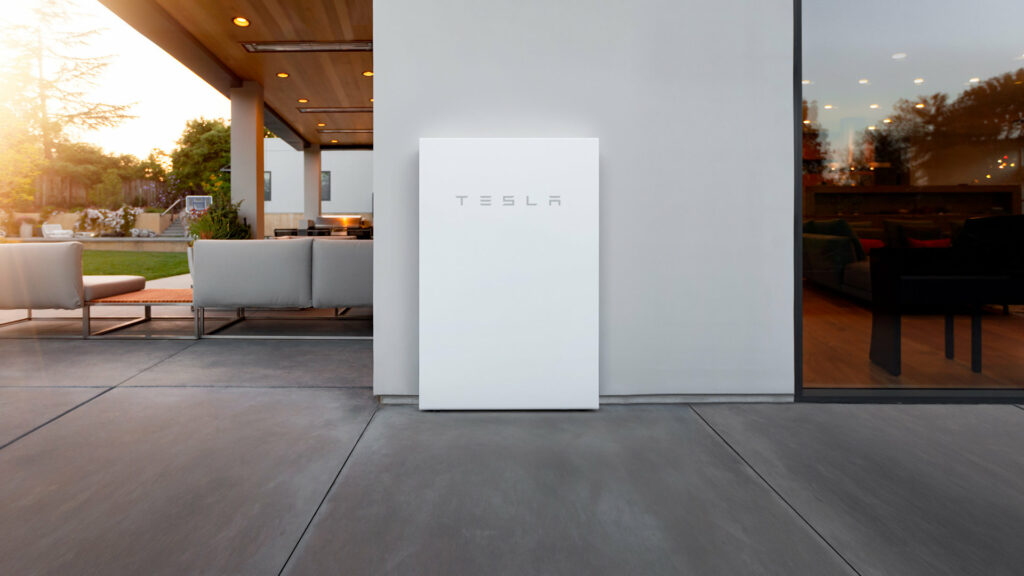 La batterie Powerwall de Tesla // Source : Tesla La batterie Powerwall de Tesla // Source : Tesla