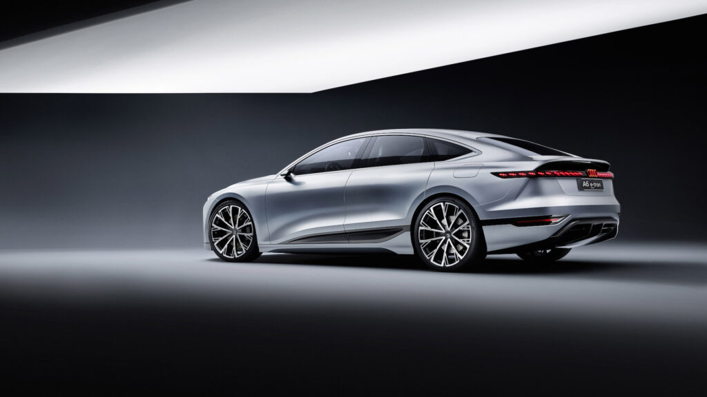 Audi A6 e-tron Concept // Source : Audi Audi A6 e-tron Concept // Source : Audi