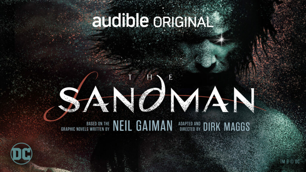 L'adaptation audio de Sandman est disponible sur Audible. // Source : Audible L'adaptation audio de Sandman est disponible sur Audible. // Source : Audible