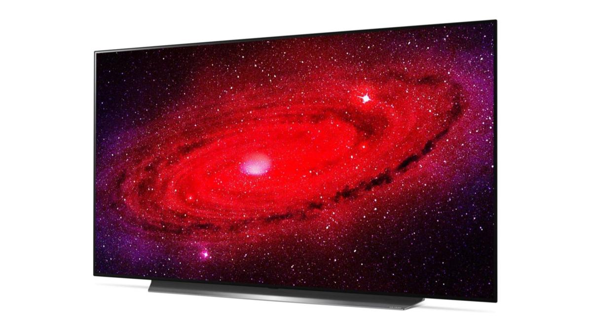 La TV OLED55CX de LG. La TV OLED55CX de LG.