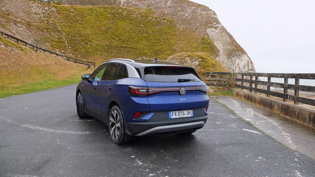 Volkswagen ID.4 // Source : Raphaelle Baut pour Numerama Volkswagen ID.4 // Source : Raphaelle Baut pour Numerama