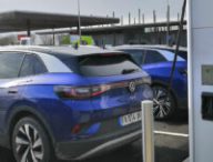 VW ID.4 en charge Ionity // Source : Raphaelle Baut pour Numerama