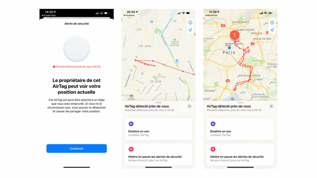 Le dispositif anti-stalking des AirTags fonctionne avec une latence, mais vous avertit tout de même (si vous avez un iPhone) Le dispositif anti-stalking des AirTags fonctionne avec une latence, mais vous avertit tout de même (si vous avez un iPhone)