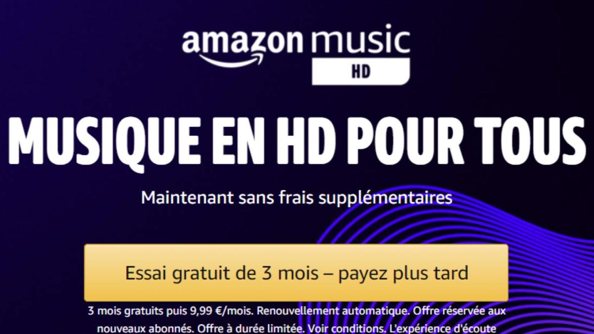 Amazon Music HD nouveau tarif Amazon Music HD nouveau tarif