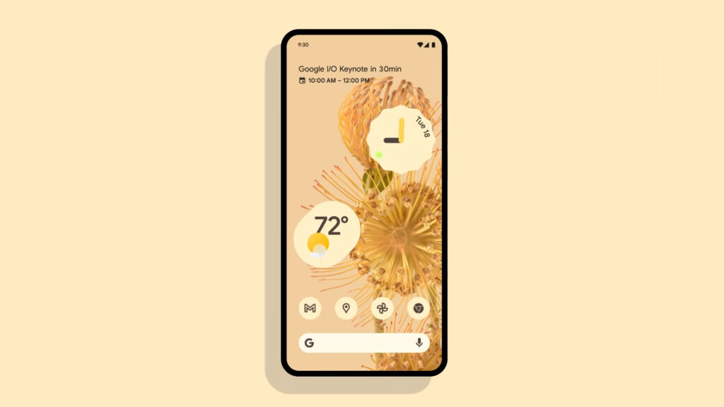 Un aperçu de Material You, la nouvelle philosophie de design de Google // Source : Google Un aperçu de Material You, la nouvelle philosophie de design de Google // Source : Google
