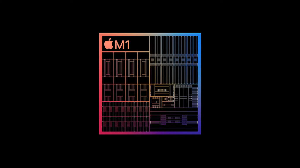 La M1 est la nouvelle star d'Apple. // Source : Capture d'écran Numerama