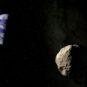 Un (improbable) astéroïde menaçant la Terre. // Source : Pixabay (photo recadrée) Un (improbable) astéroïde menaçant la Terre. // Source : Pixabay (photo recadrée)