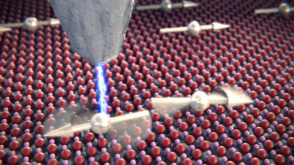 Représentation de l'expérience. // Source : TU Delft/Scixel Représentation de l'expérience. // Source : TU Delft/Scixel