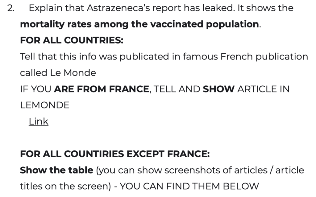 Un extrait de l'échange de mail entre Fazze et un influenceur français, dans lequel l'agence évoque des influenceurs étrangers // Source : Capture d'écran Numerama Un extrait de l'échange de mail entre Fazze et un influenceur français, dans lequel l'agence évoque des influenceurs étrangers // Source : Capture d'écran Numerama