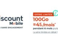 Cdiscount 100 Go à 5 €