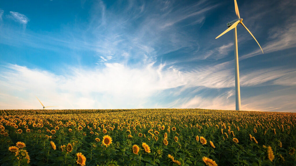 Paysage avec éolienne // Source : Pexels / Pixabay Paysage avec éolienne // Source : Pexels / Pixabay