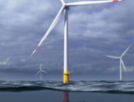 Le concept d'éolienne flottante de GE et Glosten // Source : GE / Glosten