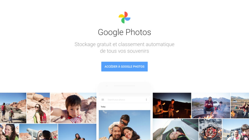 Google Photos. // Source : Capture d'écran Google Photos Google Photos. // Source : Capture d'écran Google Photos