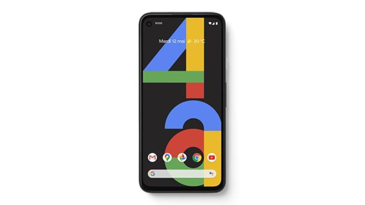 Google Pixel 4a de face Google Pixel 4a de face