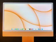 L’iMac M1 2021 par Apple // Source : Louise Audry pour Numerama L’iMac M1 2021 par Apple // Source : Louise Audry pour Numerama