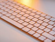 Le clavier Touch ID de l’’iMac M1 2021 par Apple // Source : Louise Audry pour Numerama