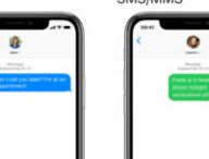 Sur iPhone, Apple affiche les iMessage en bleu et les SMS en vert. Cela discrimine les utilisateurs d'Android selon Google. // Source : Apple Sur iPhone, Apple affiche les iMessage en bleu et les SMS en vert. Cela discrimine les utilisateurs d'Android selon Google. // Source : Apple